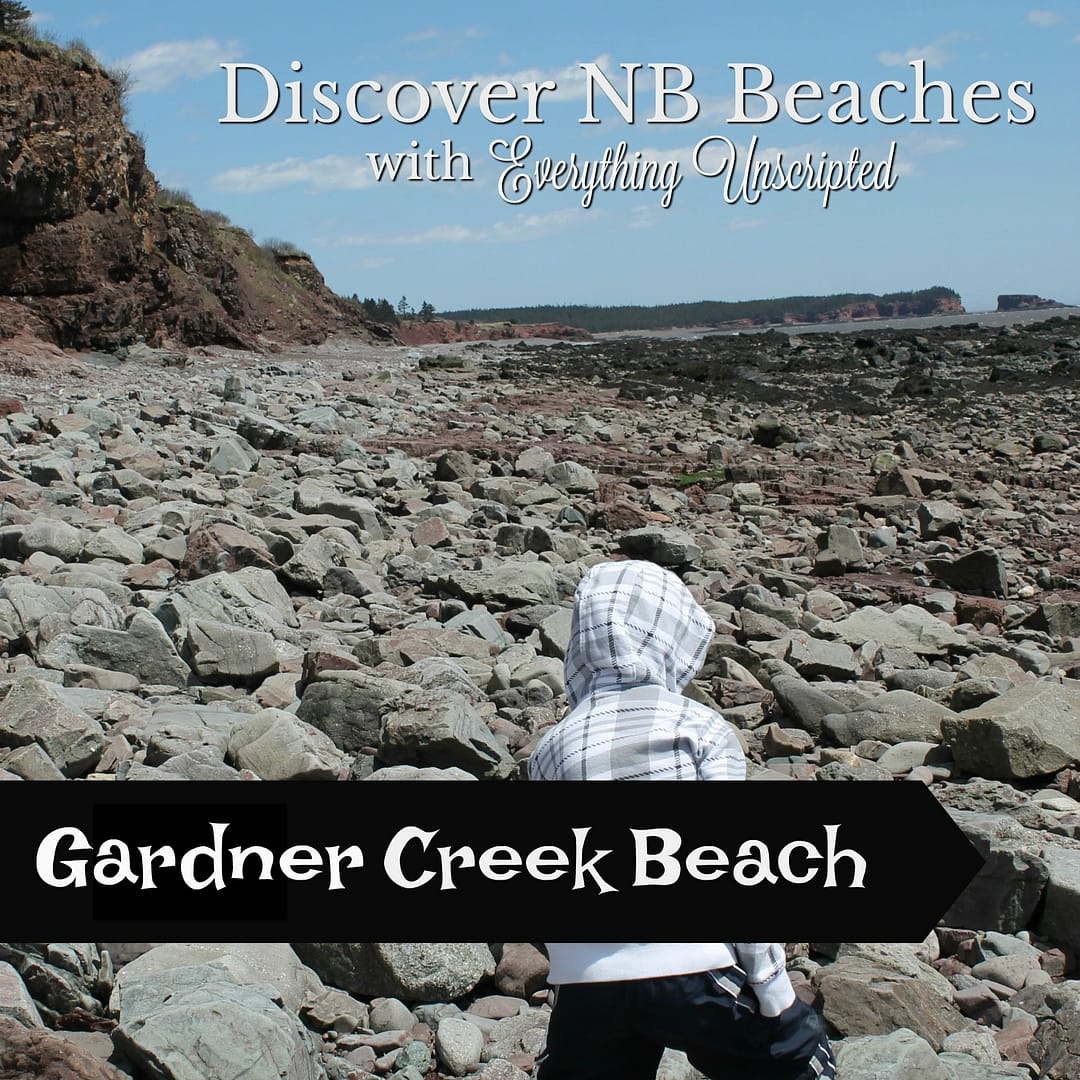 Gardner Creek Beach in New Brunswick