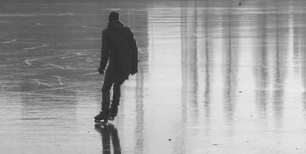 Winter Skating In Greater Moncton by Ruth Ann Swansburg