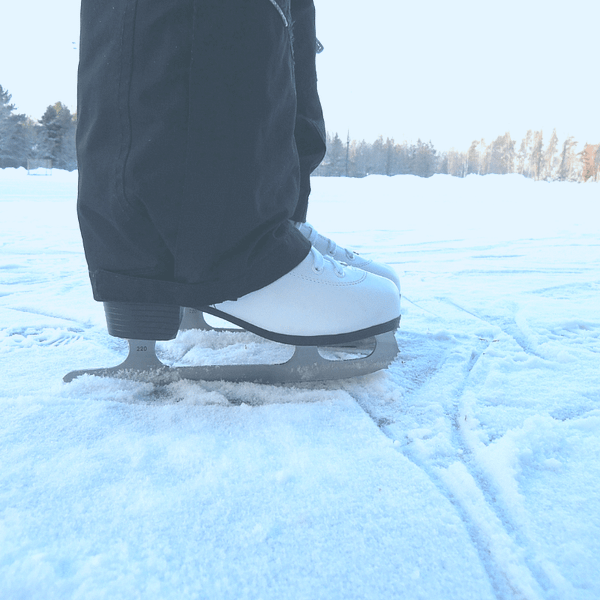 Winter Skating In Greater Moncton by Ruth Ann Swansburg