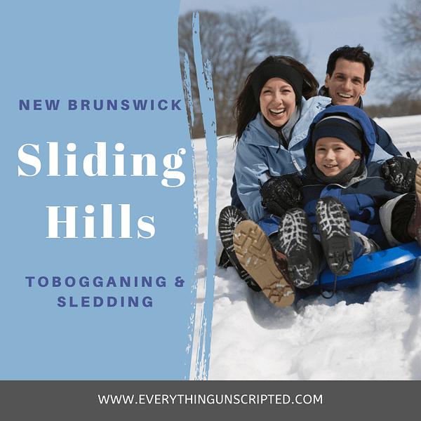 Sliding hills in New Brunswick
