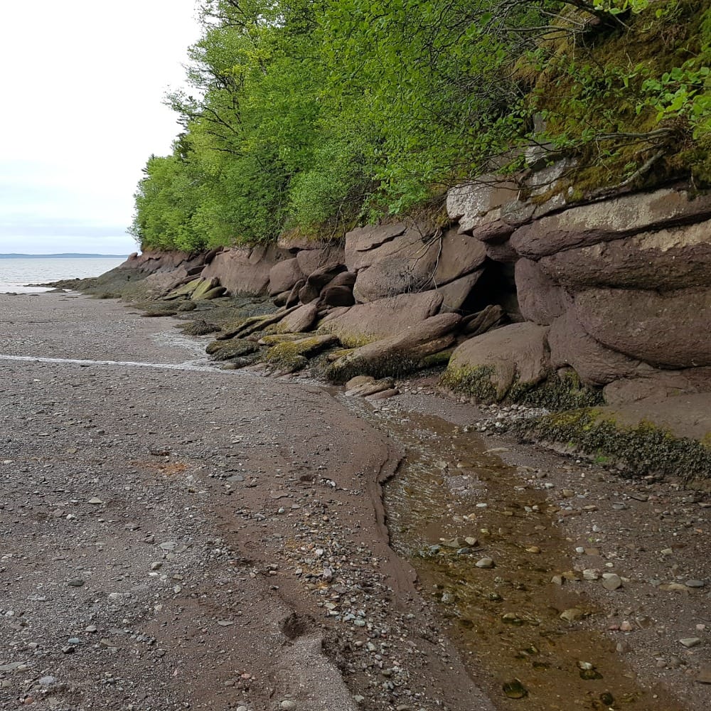 Herring Cove Beach at Fundy National Park New Brunswick