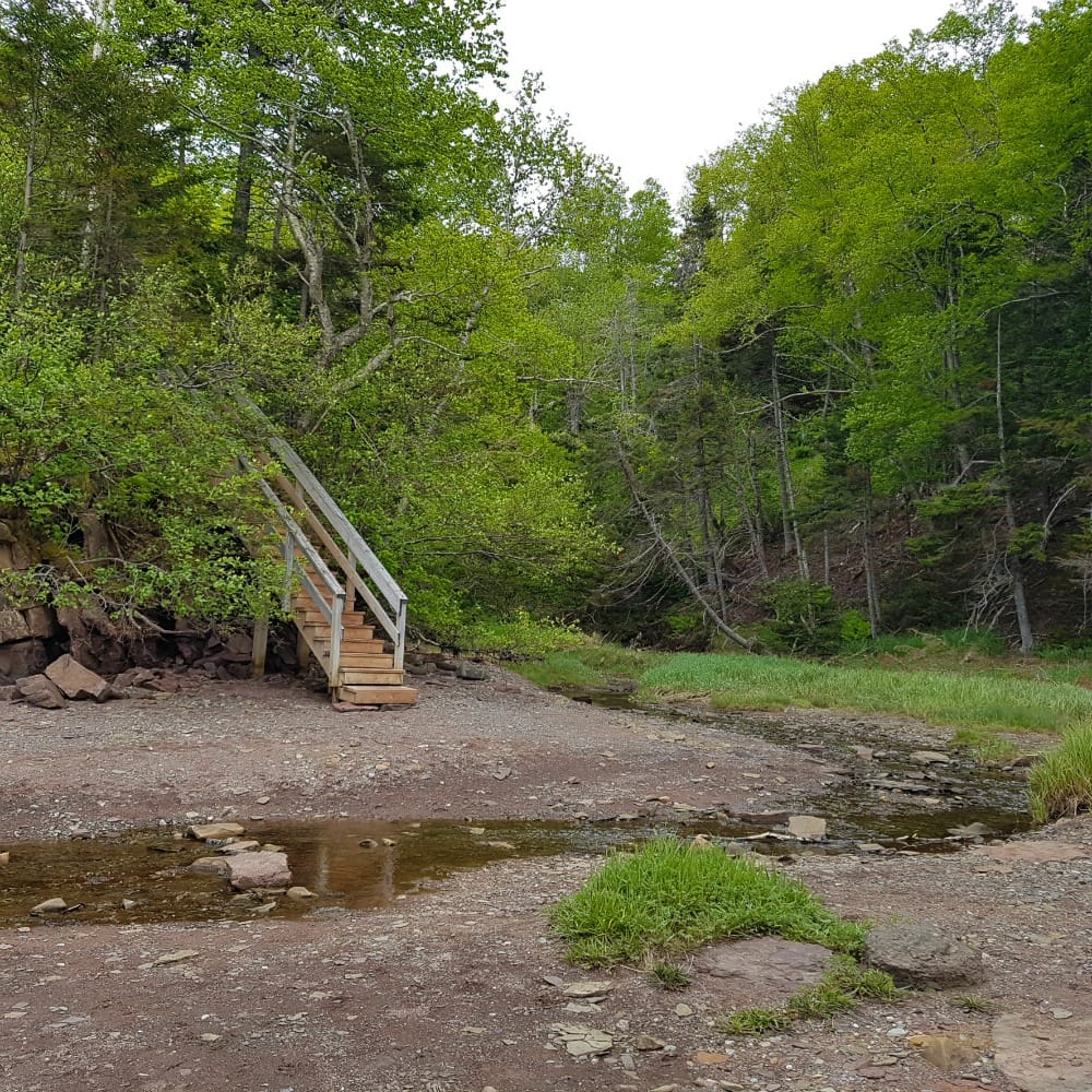 Herring Cove Beach at Fundy National Park New Brunswick