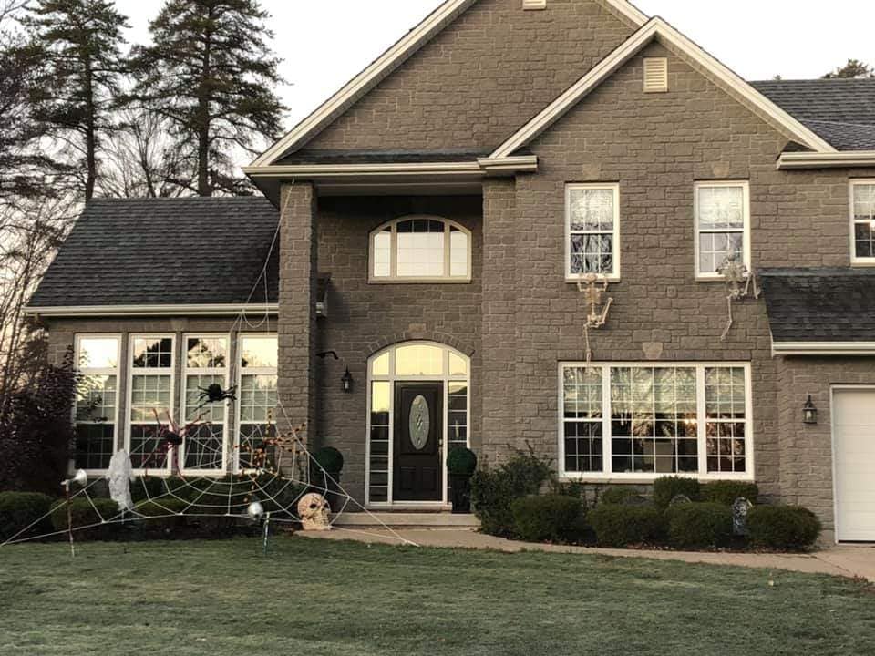 Halloween Displays In Greater Moncton with Ruth Ann Swansburg