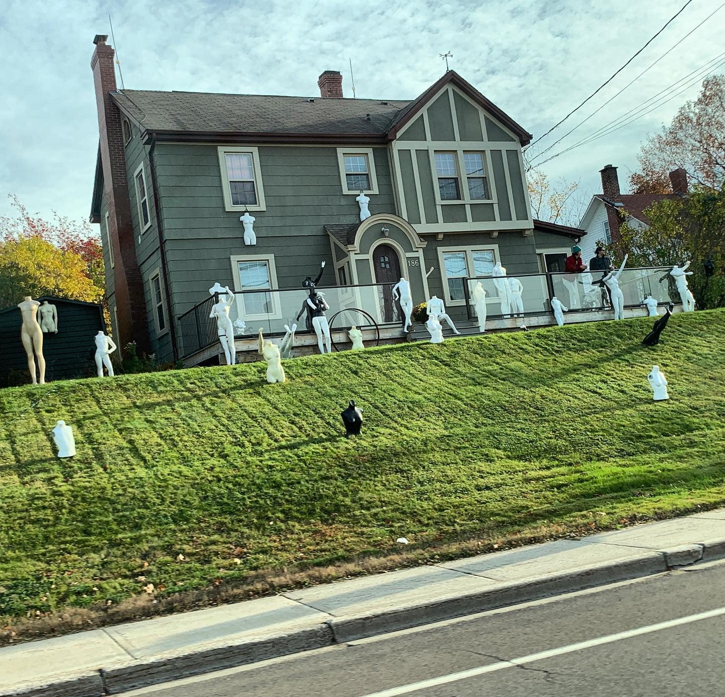Halloween Displays In Greater Moncton with Ruth Ann Swansburg
